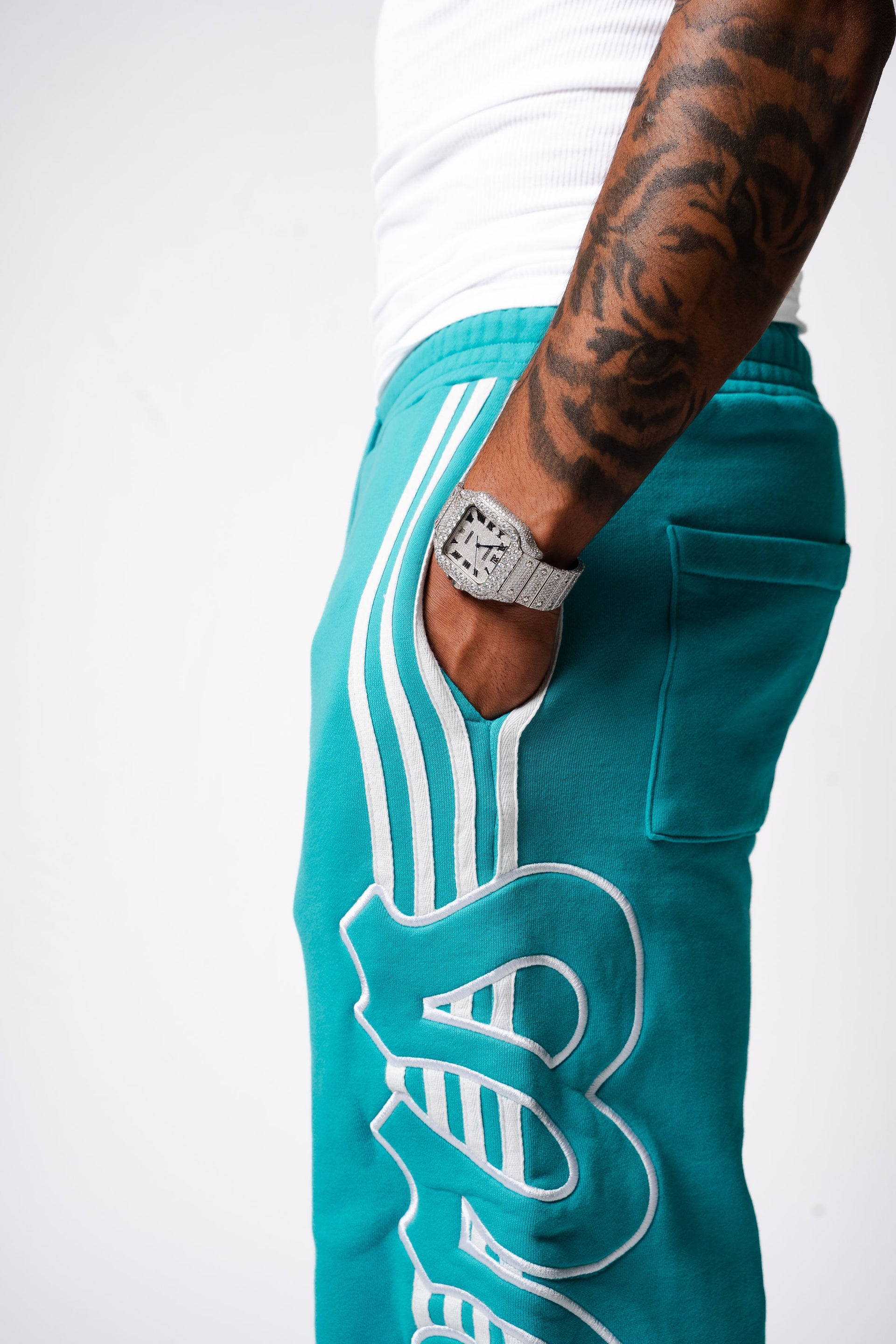 Turquoise Motionlovers Sweats